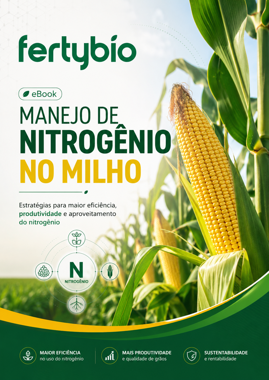 E-book Fertybio · Manejo do nitrogênio na cultura de milho